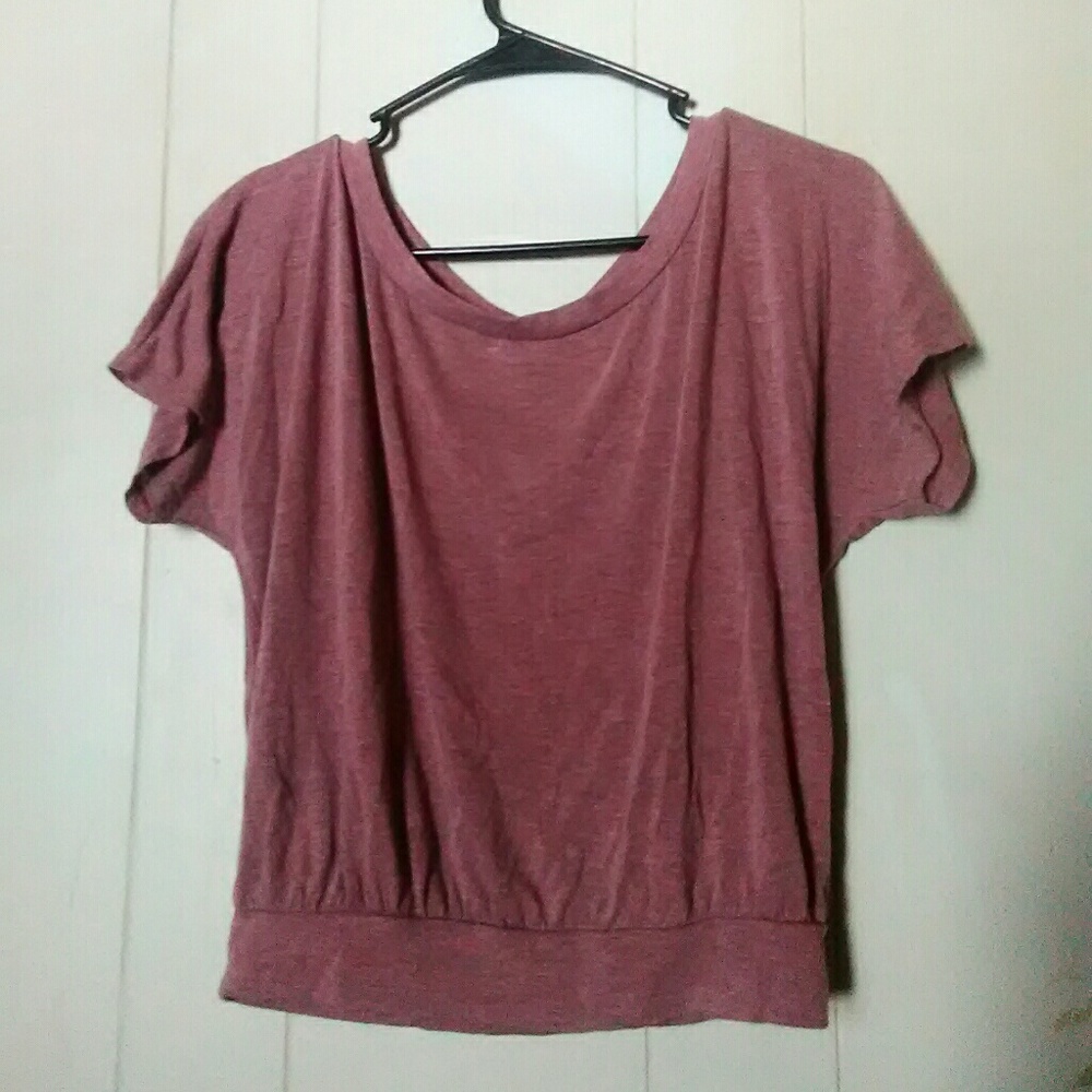 Flowy Open Back Shirt